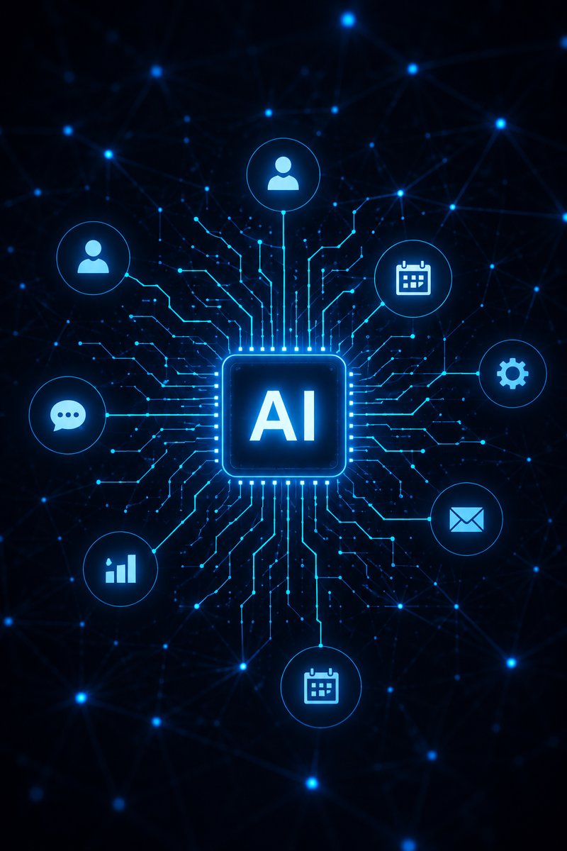 AI automation connecting business operations